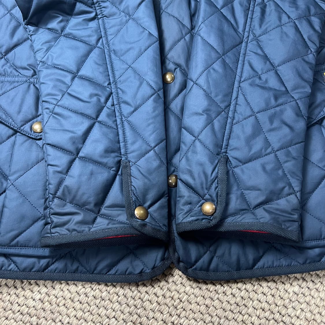 폴로 랄프로렌 퀄팅 자켓 네이비 M 상품이미지5