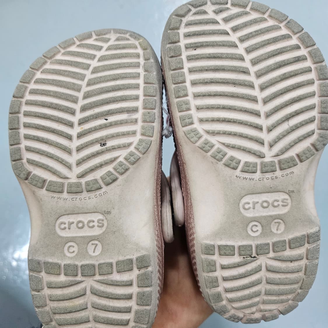 C7 크록스 키즈 글리터 클로그 0401Y 상품이미지6