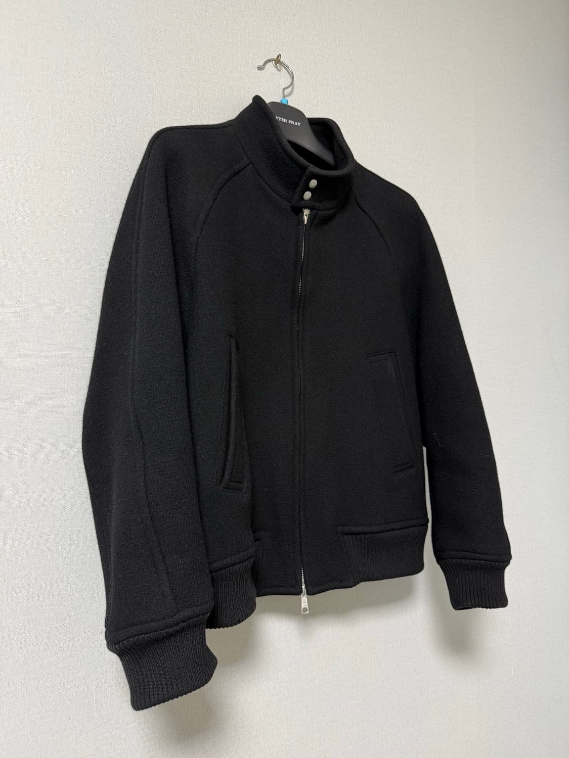 [L] 애프터프레이 리가즈 해링턴 블랙 상품이미지4