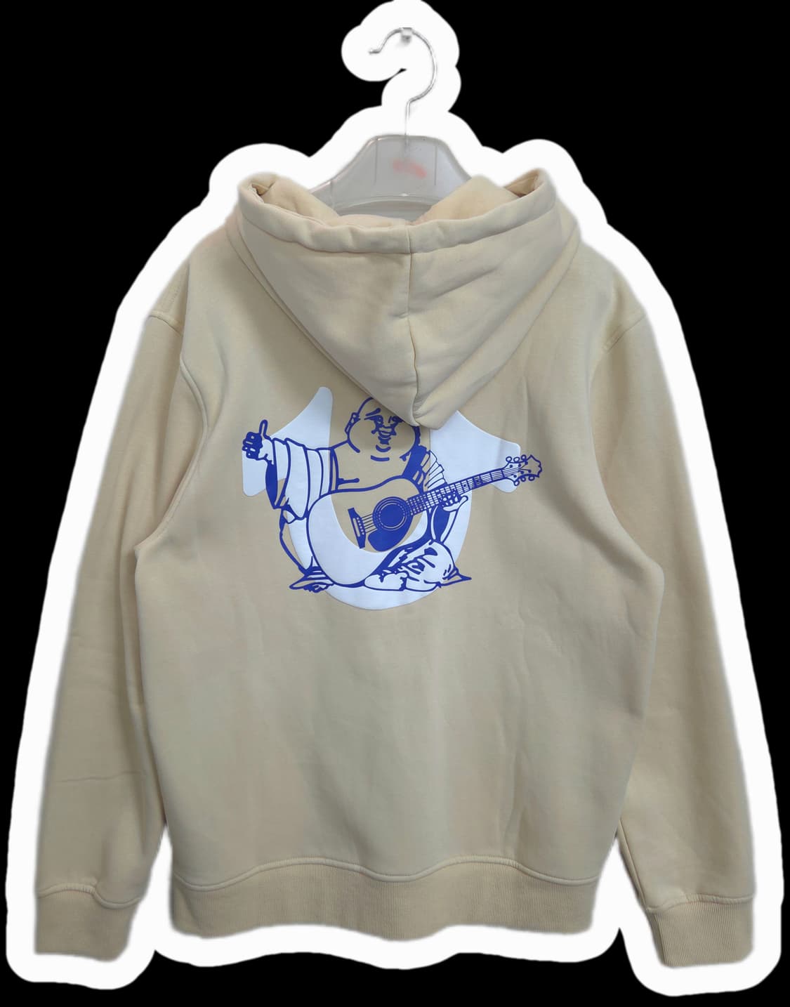 남77 트루릴리전 새상품 기모 후드 집업 상품이미지2