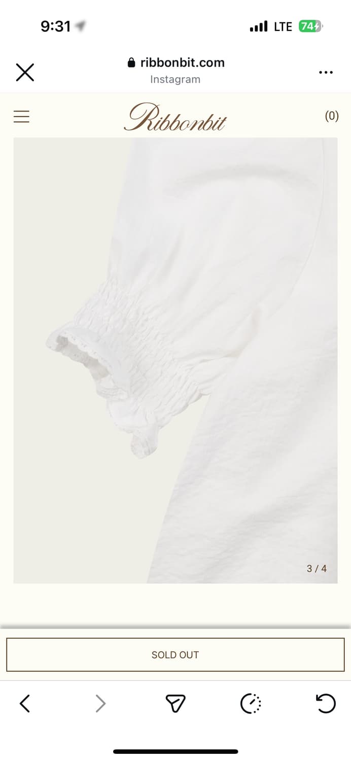 Ribbonbit rosie ruffle blouse 상품이미지3