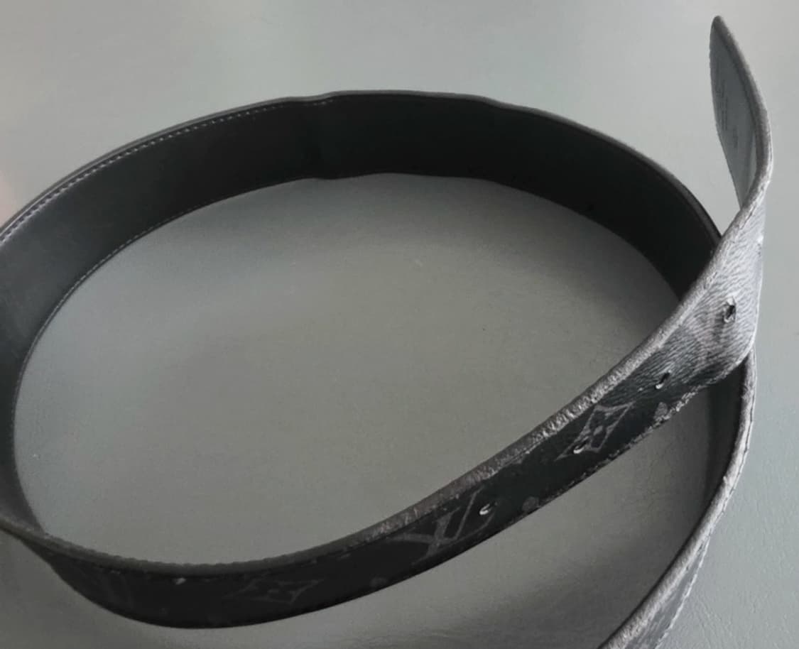 루이비통 모노그램 이클립스 리버시블 양면 벨트 40mm 상품이미지5