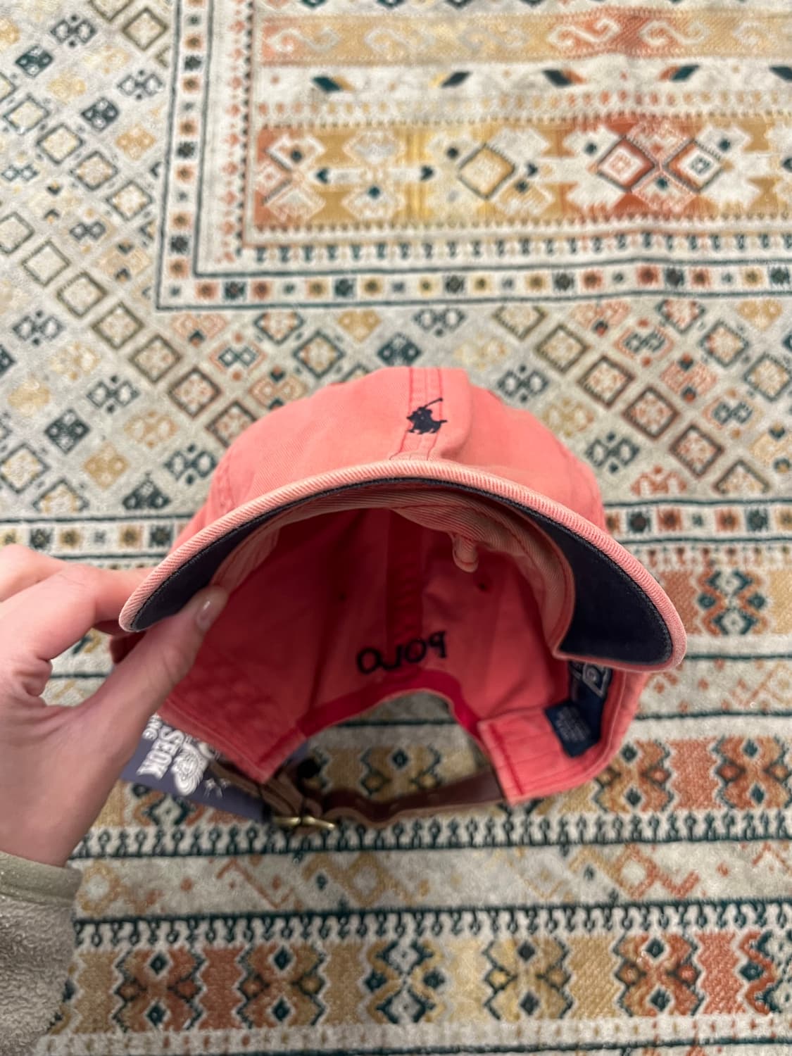 폴로 랄프로렌 볼캡 핑크 #csz3049 상품이미지5