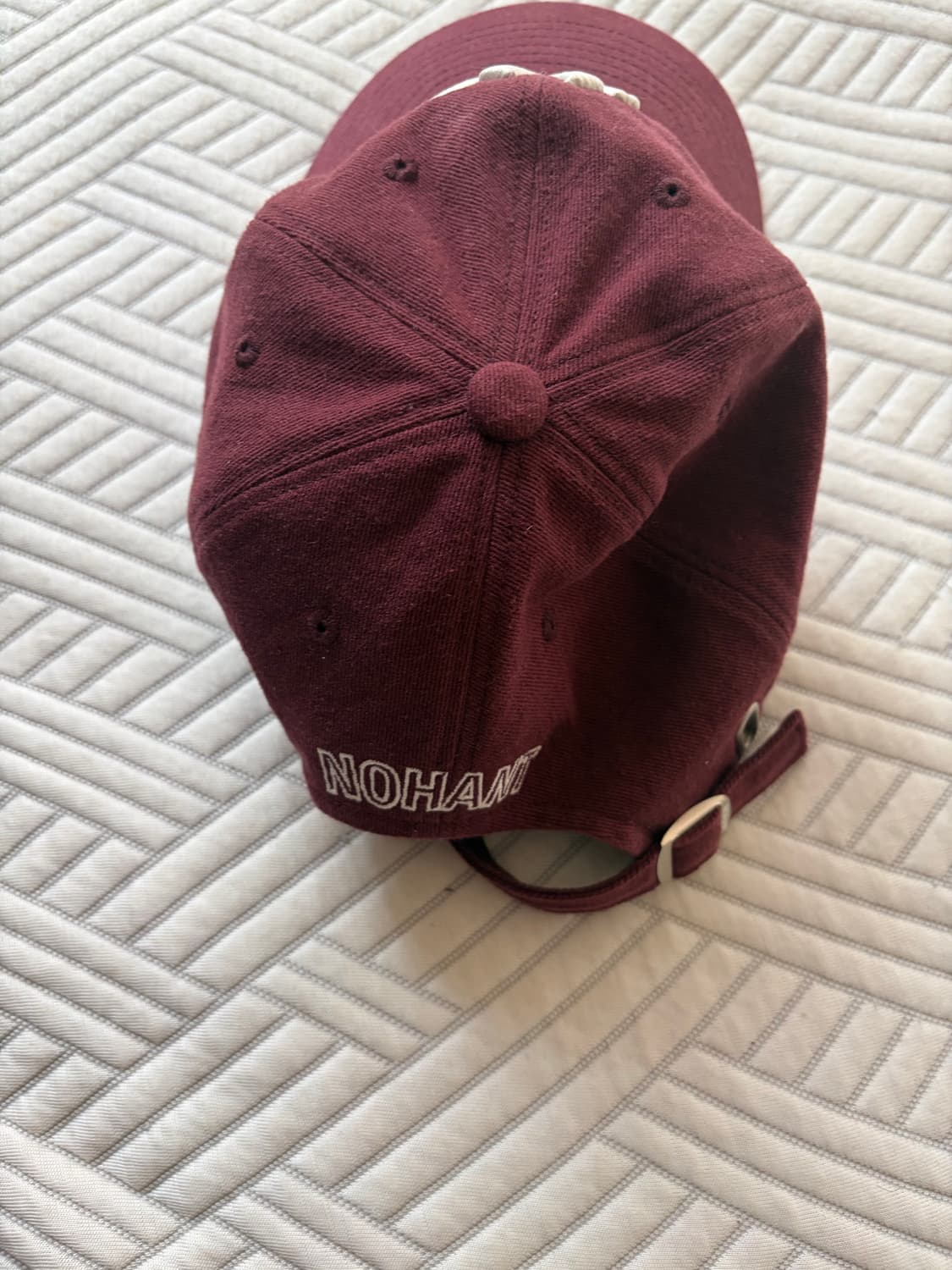 노앙버건디볼캡 상품이미지2