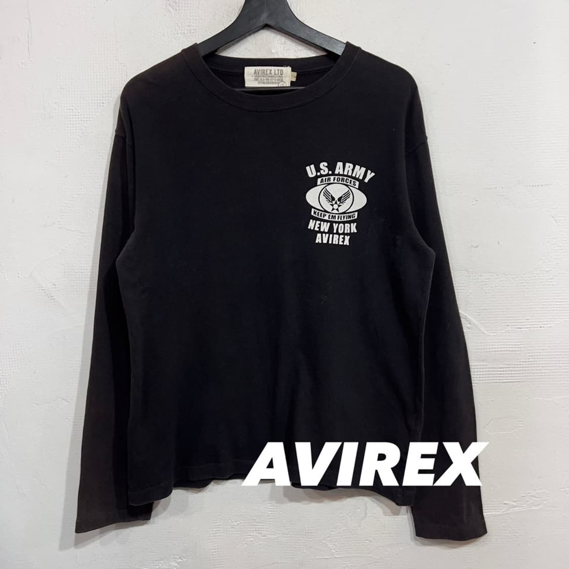 아비렉스 윙타이거 프린팅 롱슬리브 상품이미지1