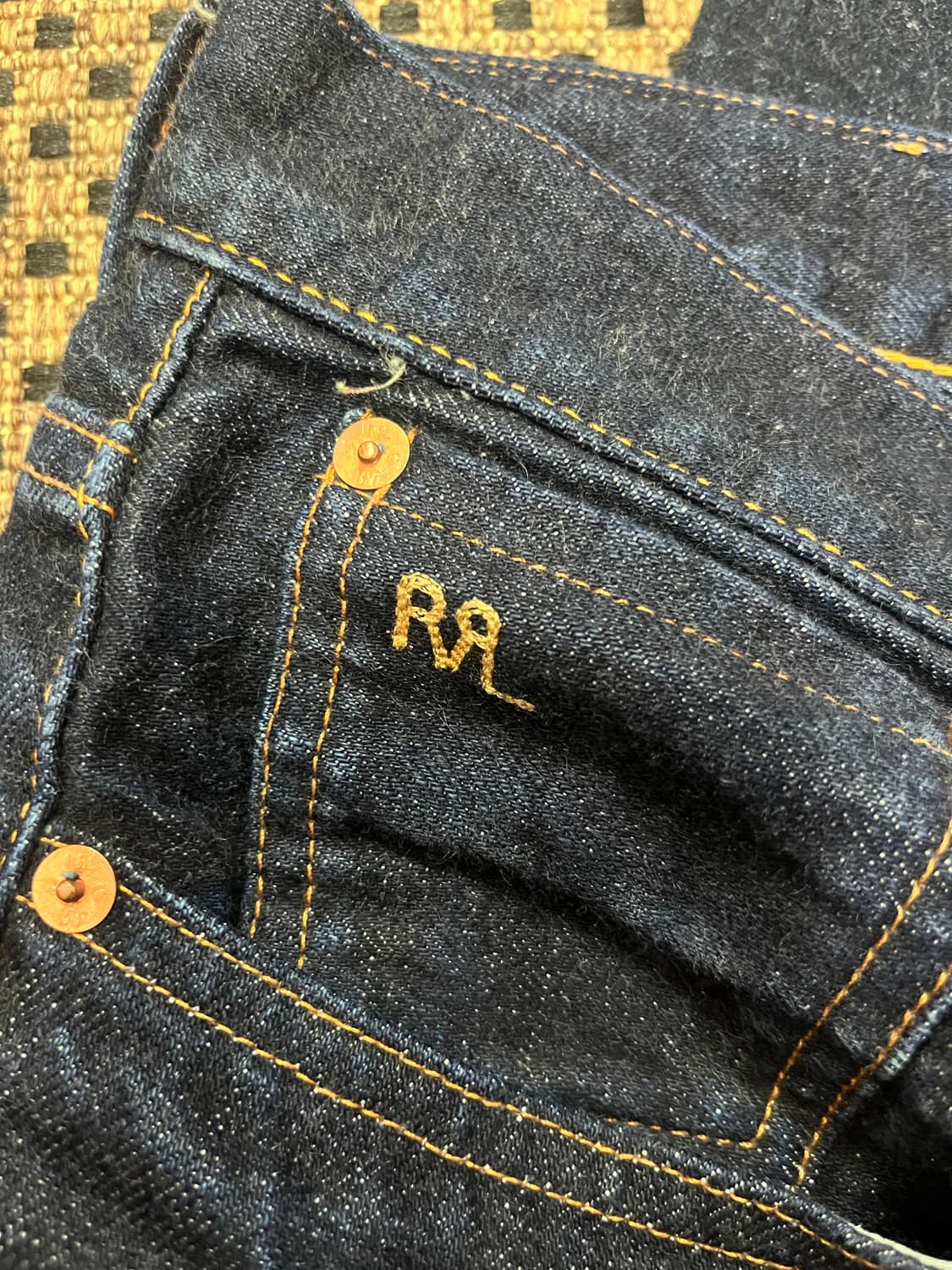 Rrl 빈티지파이브포켓 이스트웨스트 33/32 상품이미지3