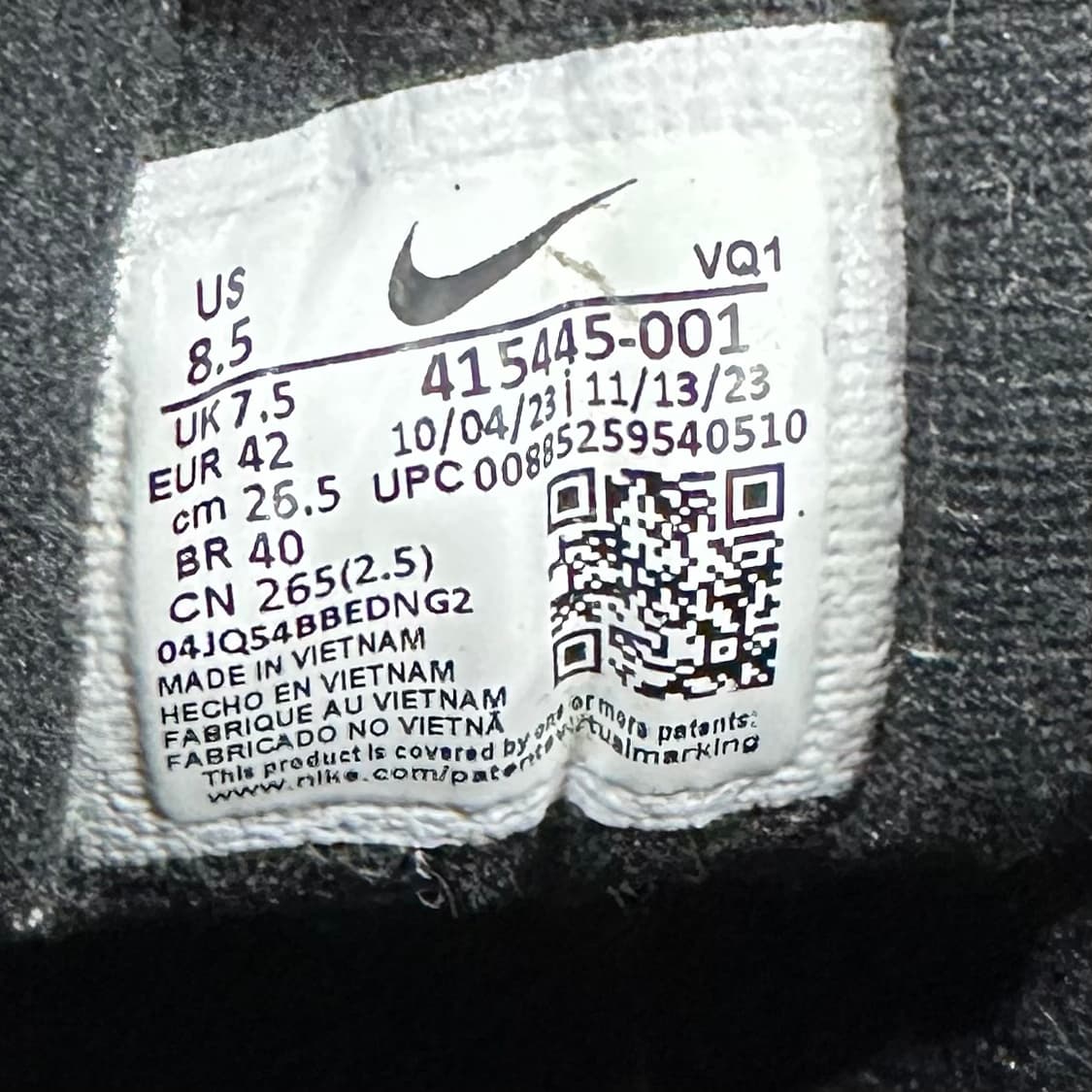 265) 나이키 운동화 남성 남자 신발 에어 모나크 블랙 상품이미지9