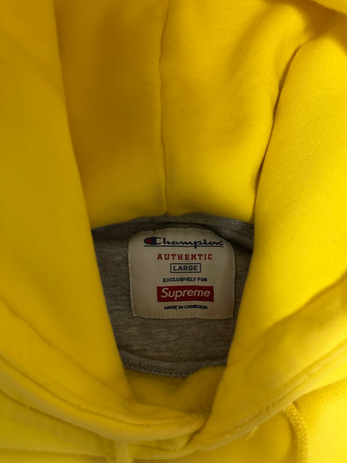 Supreme / Champion® Label Hooded 후드 (L) 상품이미지4