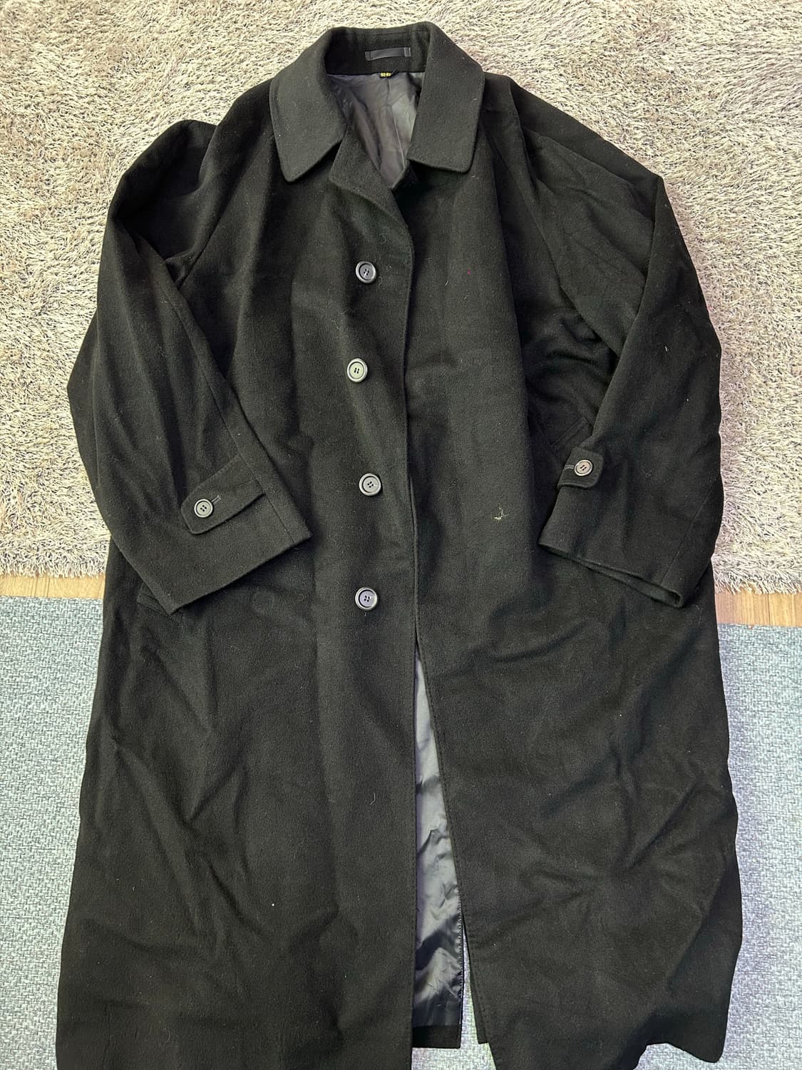 일제 BRUMELL 캐시미어 코트 사이즈 105 상품이미지1