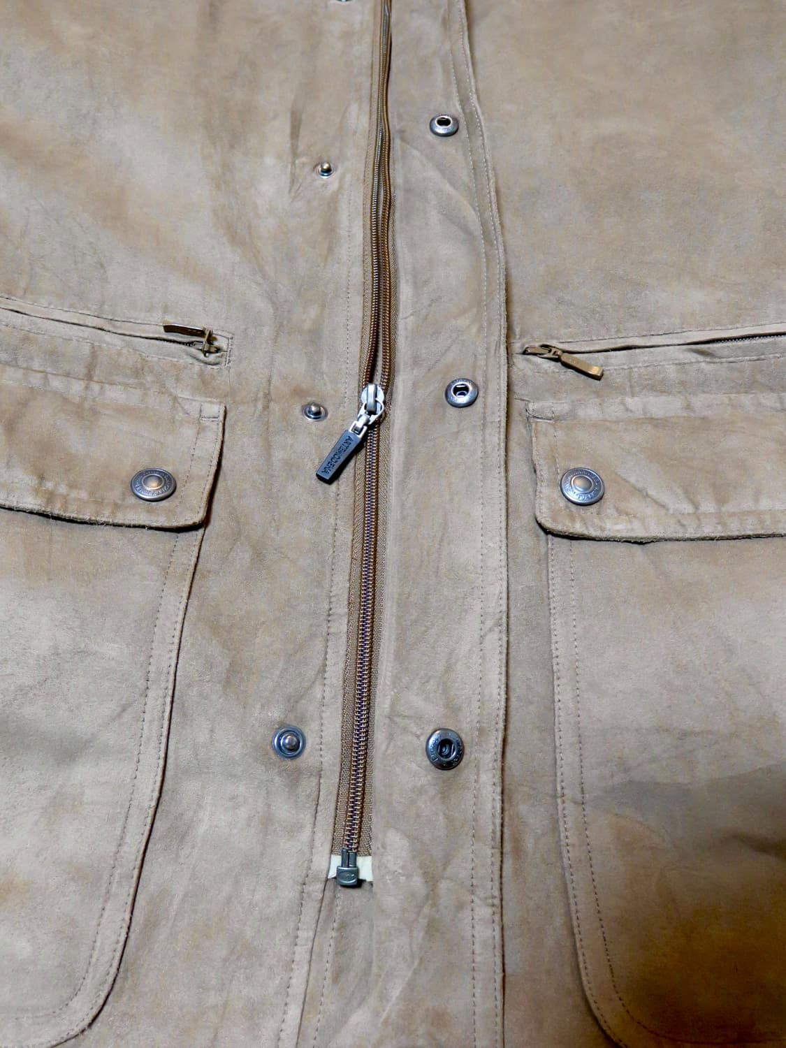 일본 브랜드 스웨이드 자켓 (안감 패딩) 상품이미지7