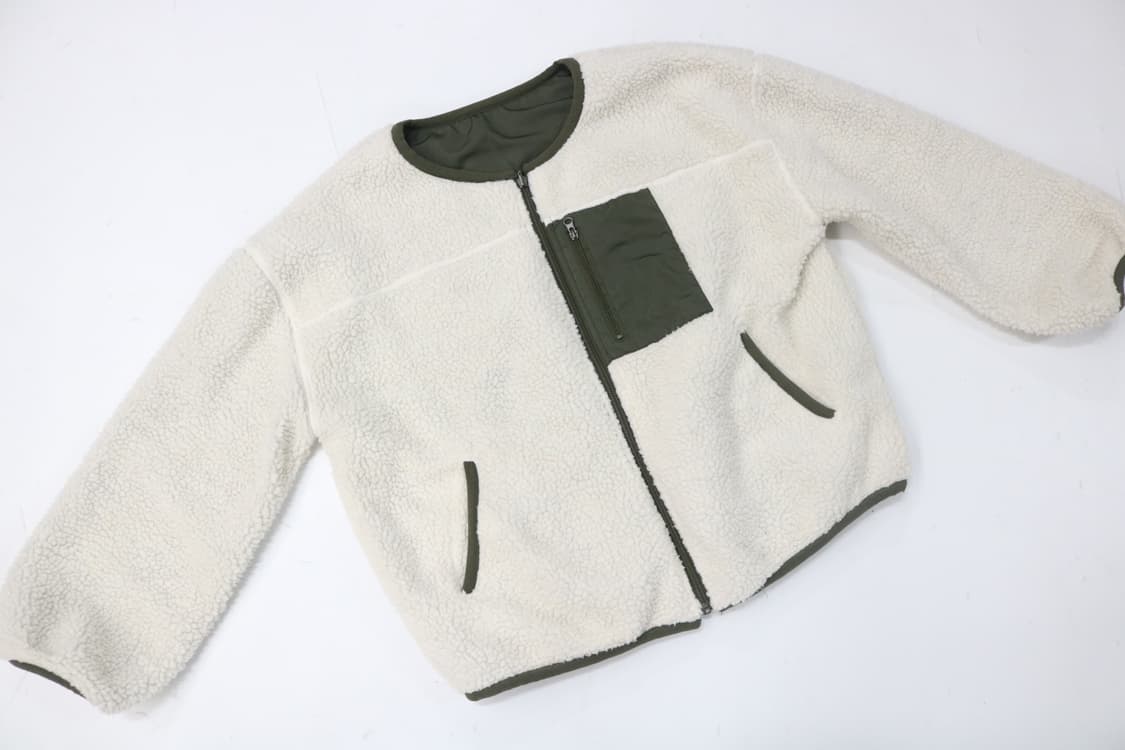 리버서블 양면 플리스 집업 상품이미지4