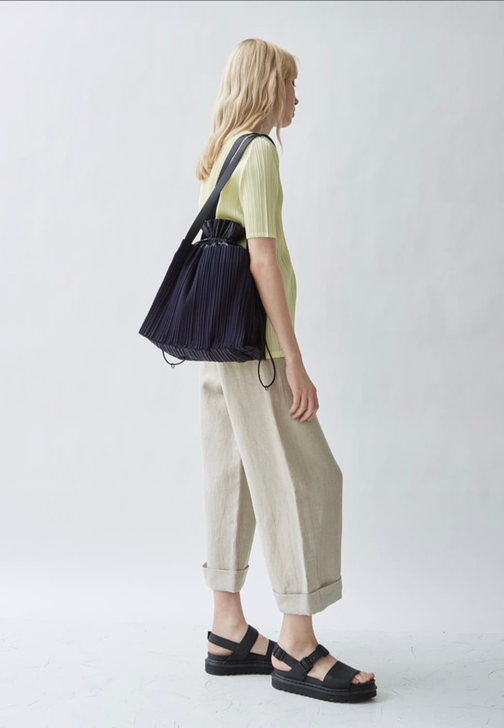 PLEATS PLEASE)플리츠플리즈 가방 정품 숄더백 플리츠백(컨디션최 상품이미지1