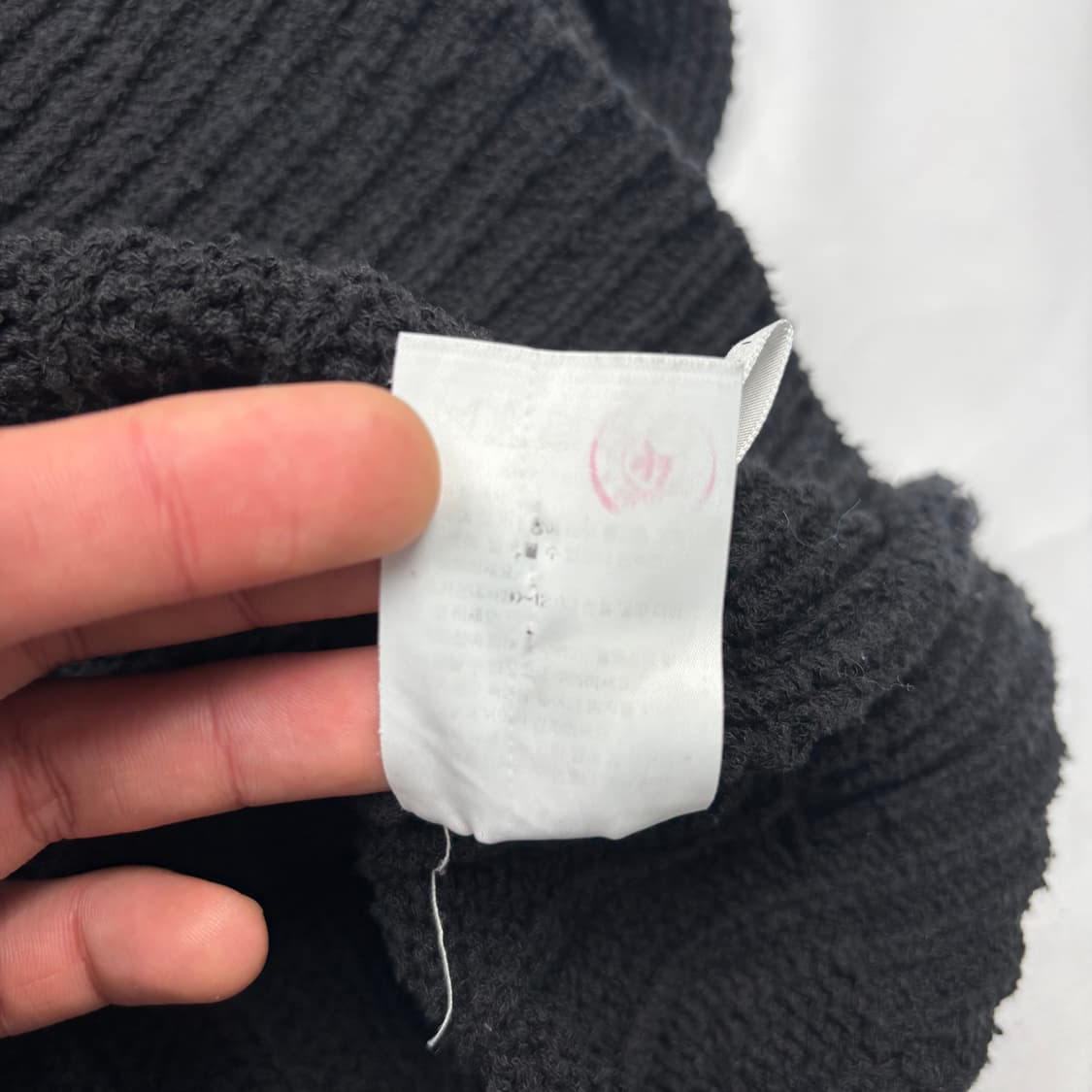 세터 파로 오버 사이즈 블랙 가디건 L 상품이미지10