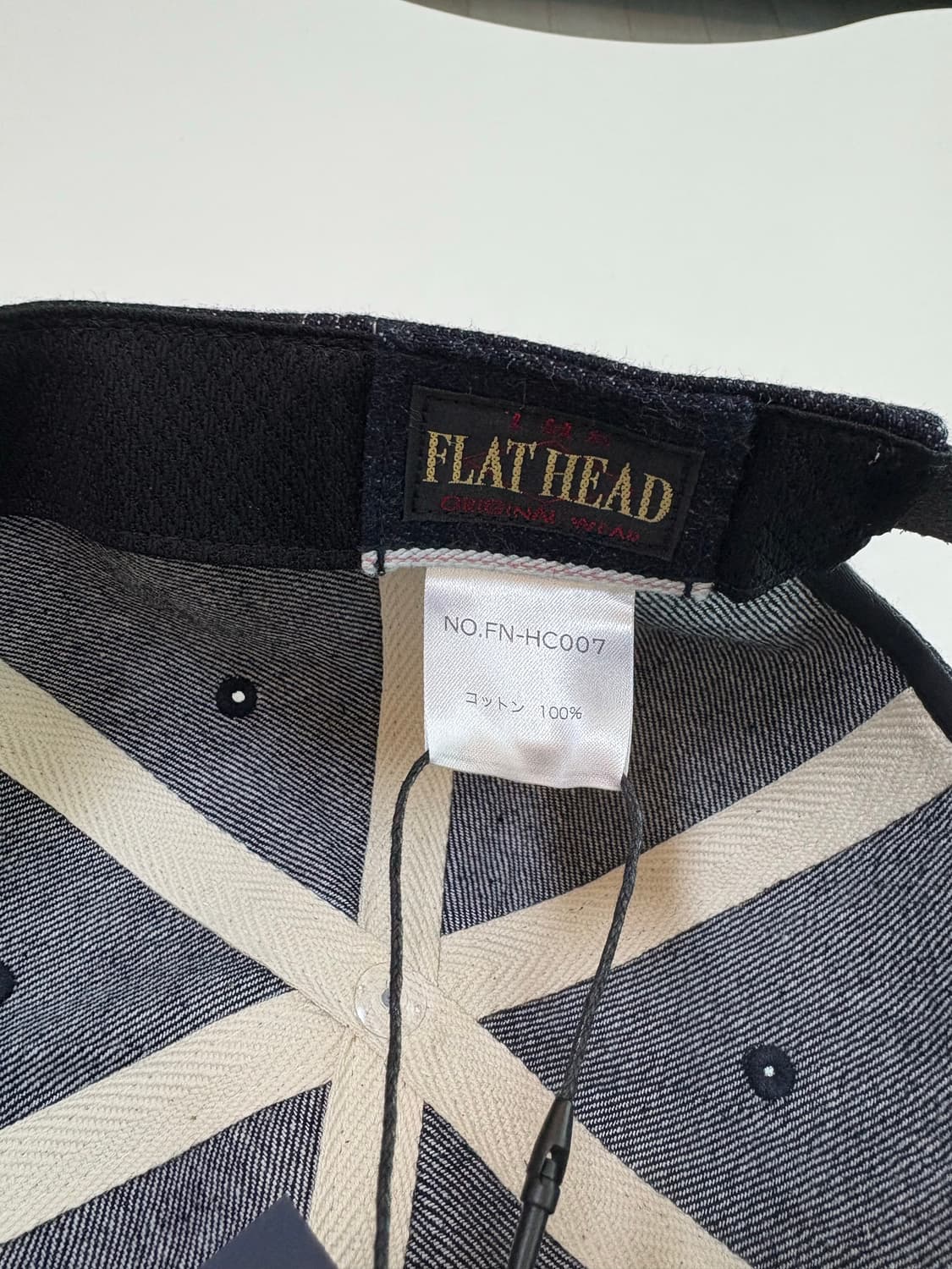 THE FLAT HEAD 플랫헤드 데님 트러커 캡 볼캡 상품이미지5