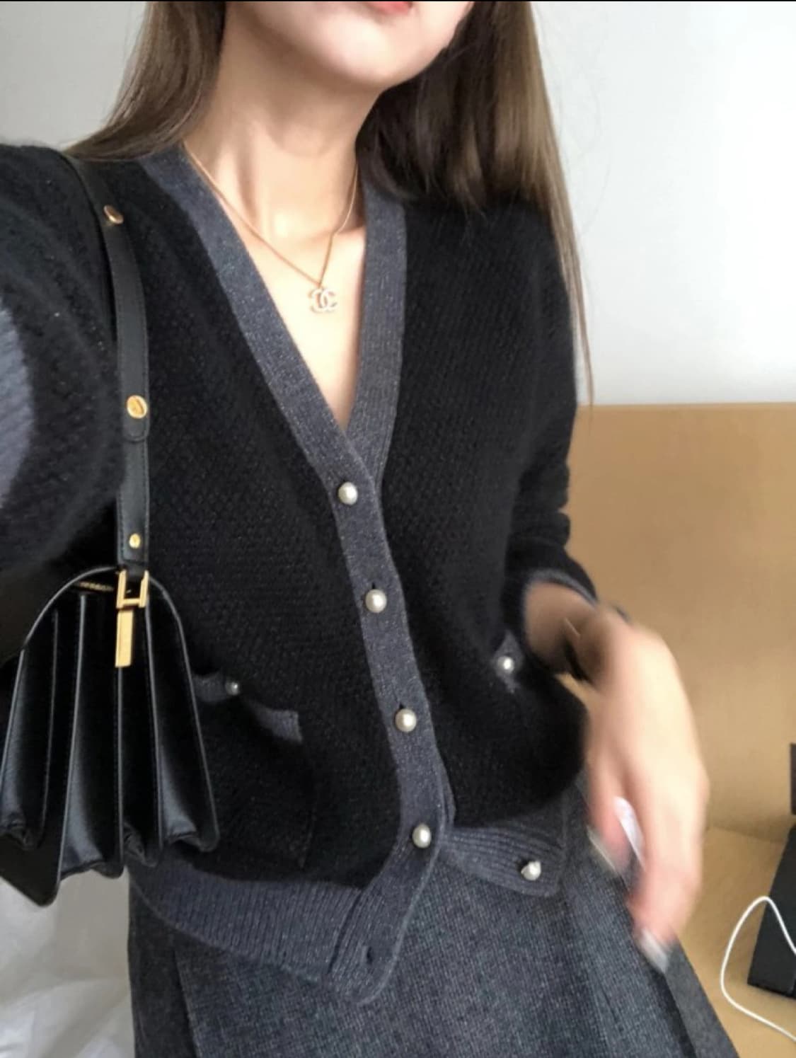 아카이브 제이투유 폭스펄가디건 상품이미지1