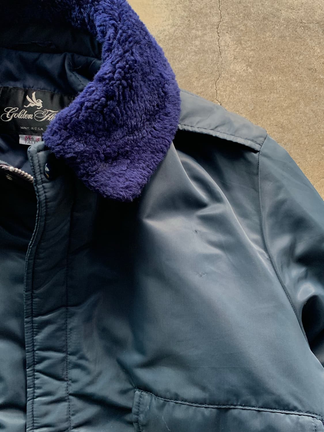 70s 골든 플리스 by 스피왁 봄버 자켓 상품이미지4