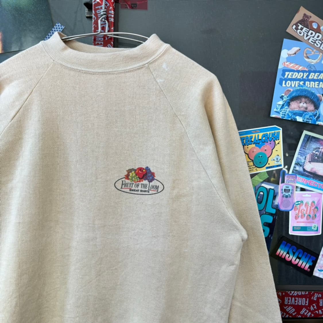 70s Fruit Of The Loom Basic Sweatshirt 상품이미지3