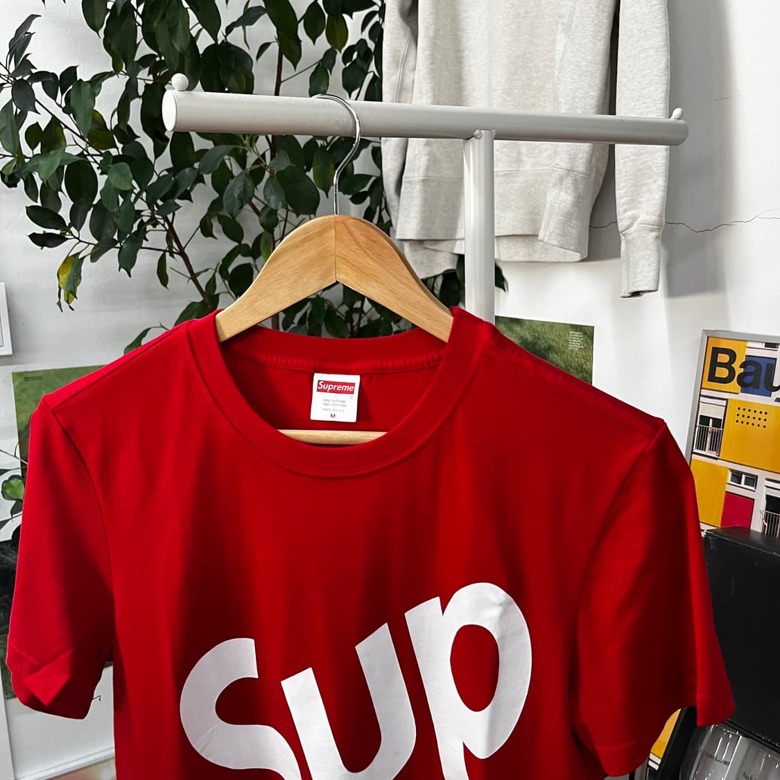 슈프림 18s/s 우먼 반팔 티셔츠 M 상품이미지2