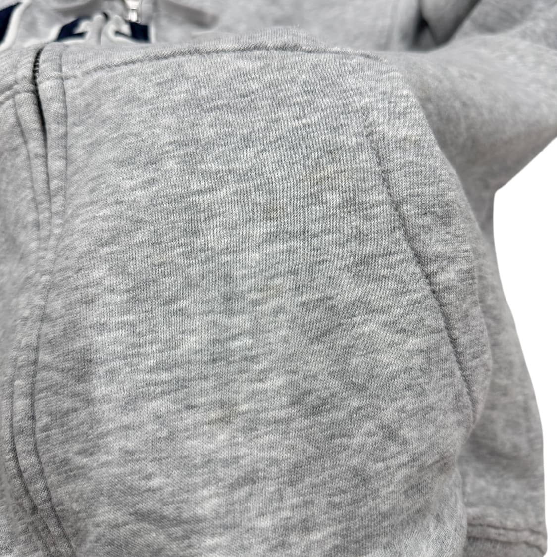 GAP 빈티지 스펠로고 보아털 후드집업 자켓 그레이 XL 상품이미지7