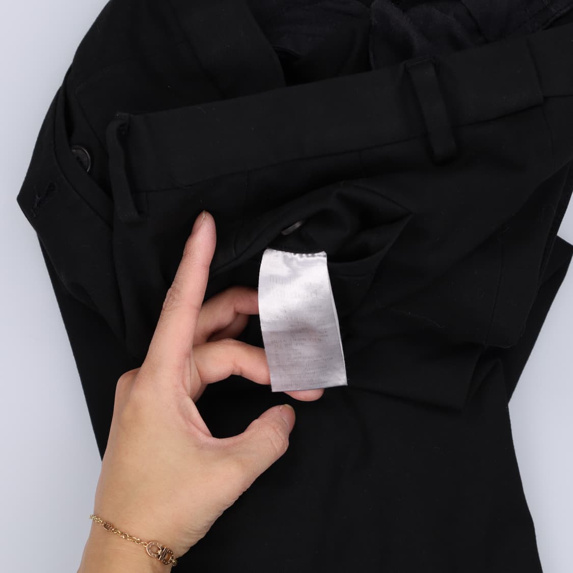 [34] 무신사슽탠다드 블랙 슬랙스 팬츠 1223H1 상품이미지5