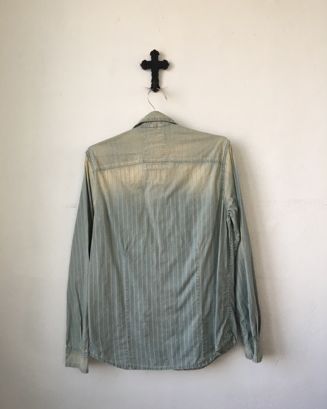 Washing stripe pattern shirt 상품이미지3