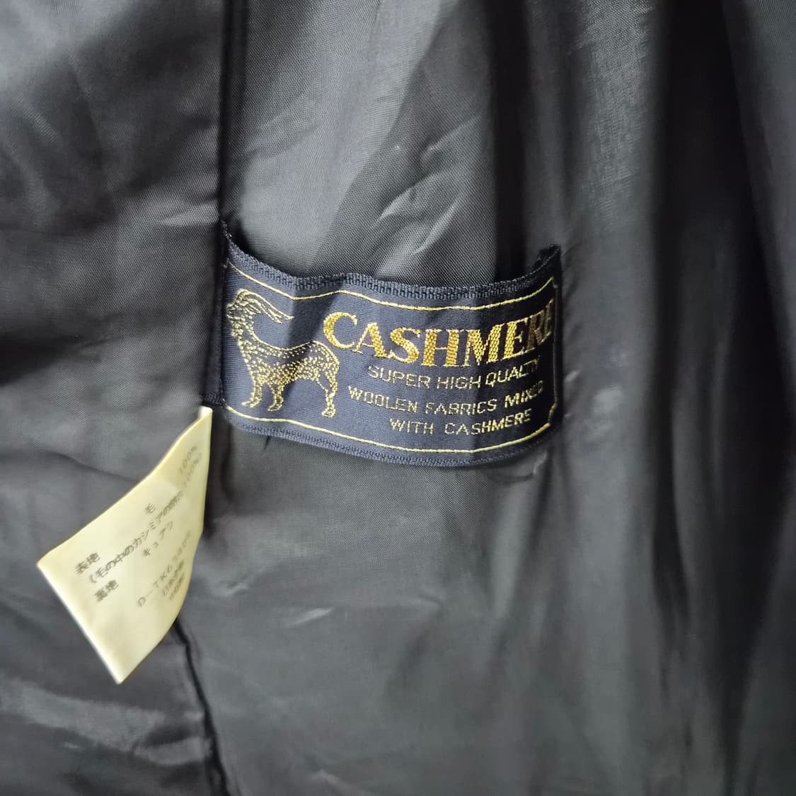 캐시미어 100% 블랙 밍크 퍼 롱 코트 여성 M 상품이미지7