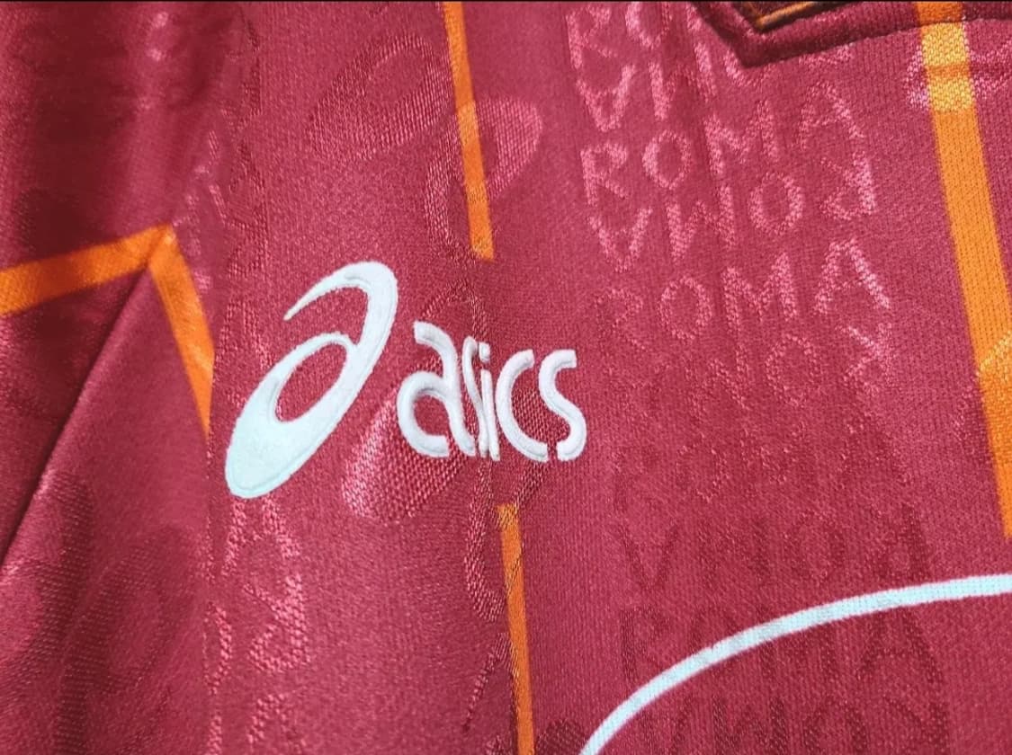 Asics 96 97 AS로마 올드레플 축구져지 상품이미지5