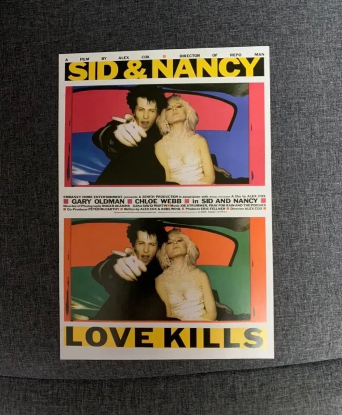 Sex Pistols Sid Vicious(시드 비셔스) 포스터 상품이미지2