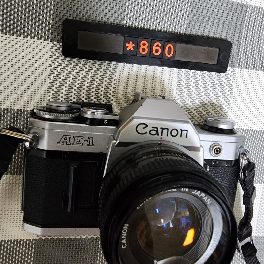 캐논 AE-1 필름카메라 실버바디 1.8 단렌즈 상품이미지2