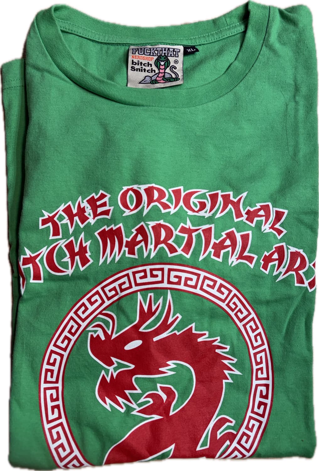 fuckthatnerdshop 퍽댓너드샵 드래곤 반팔 XL 상품이미지1