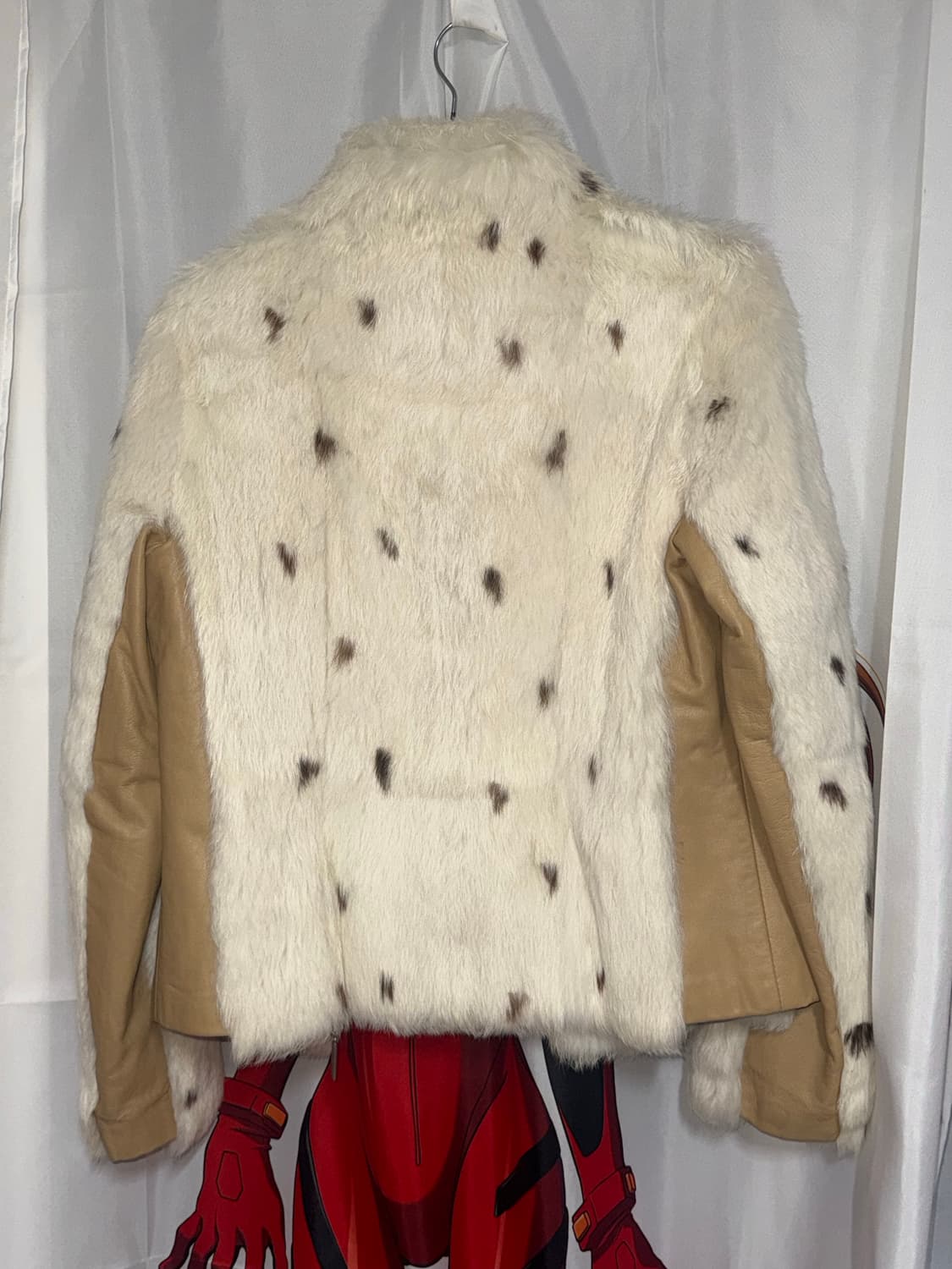 래빗퍼 양가죽 갸루 y2k 퍼자켓  상품이미지2