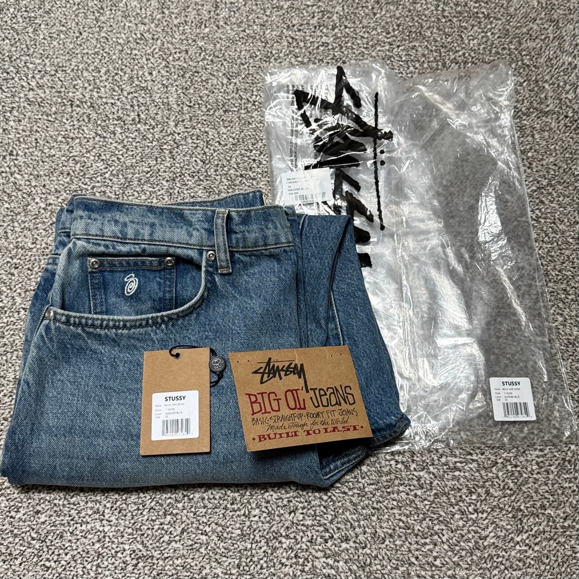 [30] 스투시 빅올진 워시드 블루 상품이미지7