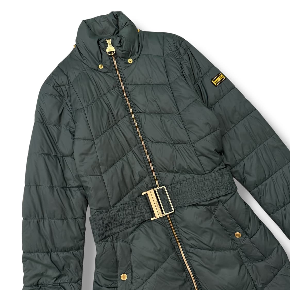 바버 벨티드 라이트패딩 r1971  상품이미지3