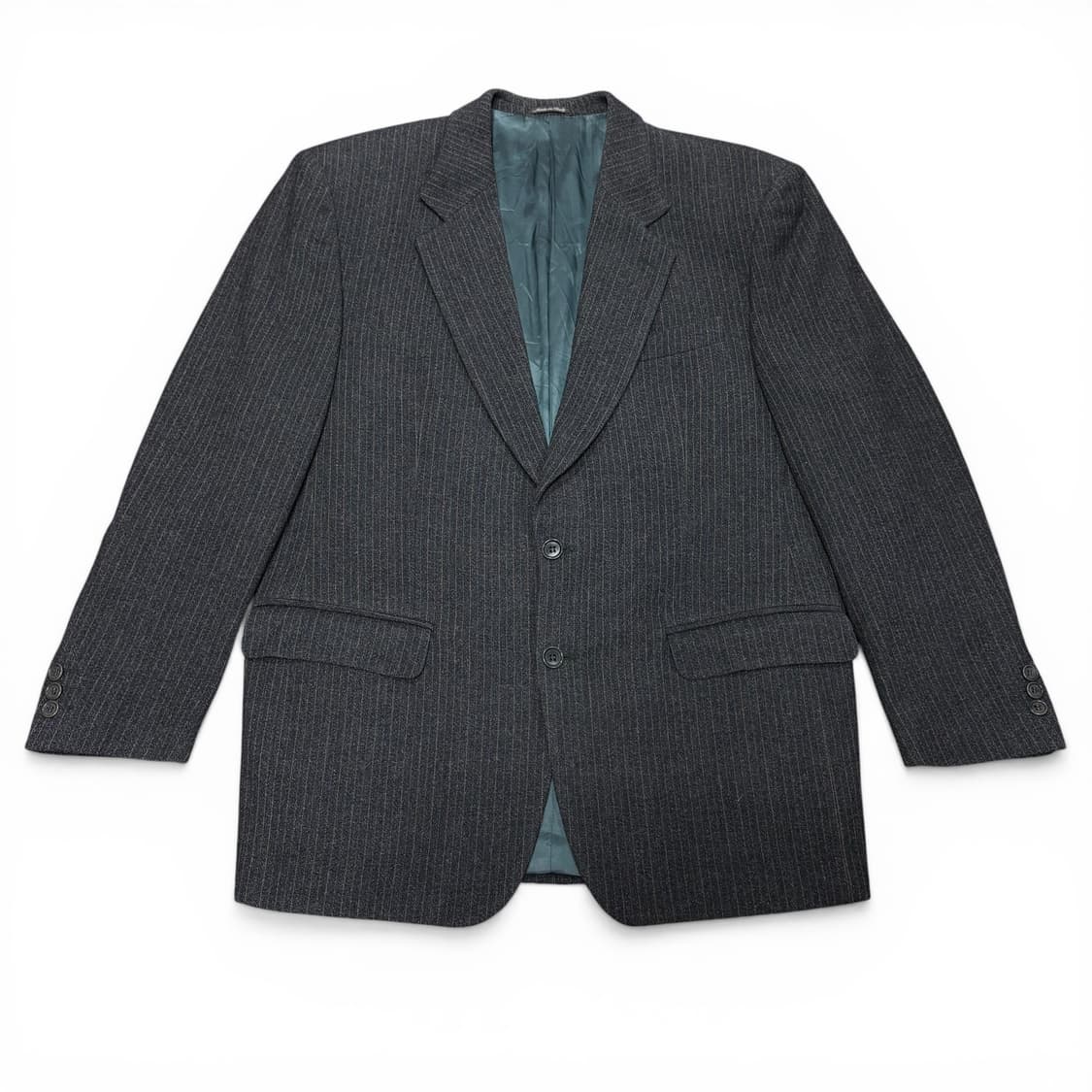 105 미쏘니 MISSONI EXAMPLE 차콜 스트라이프 울 블레이저 상품이미지1