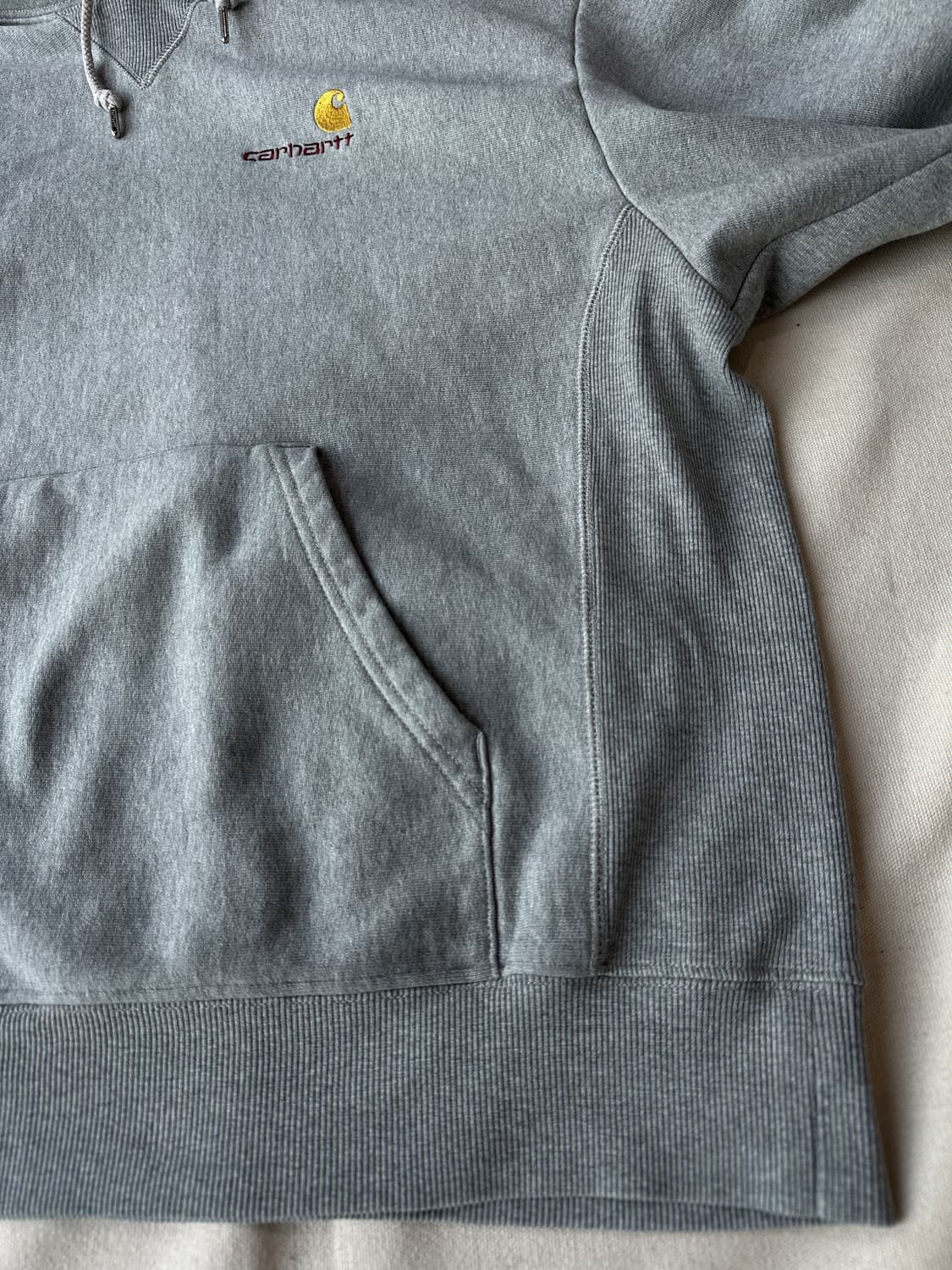 칼하트 WIP 기모 후드 스웻셔츠 M 상품이미지6
