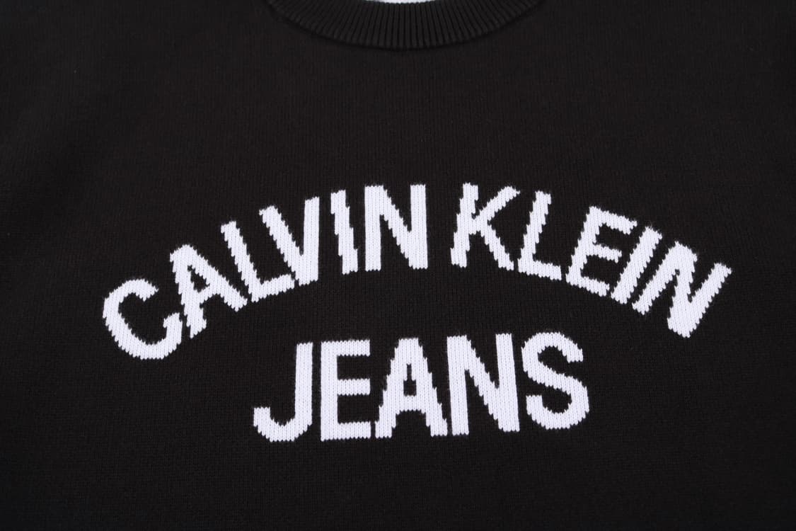 [M] 캘빈클라인 아치로고 바시티 스웨터 니트 상품이미지3