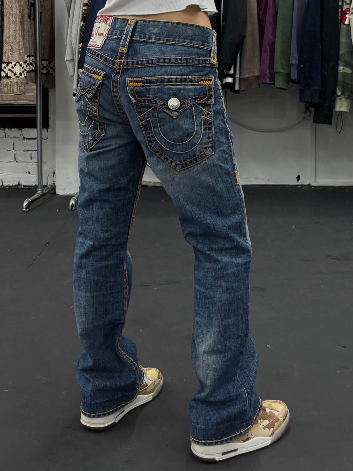 트루릴리전 슈퍼티 데님팬츠 상품이미지5