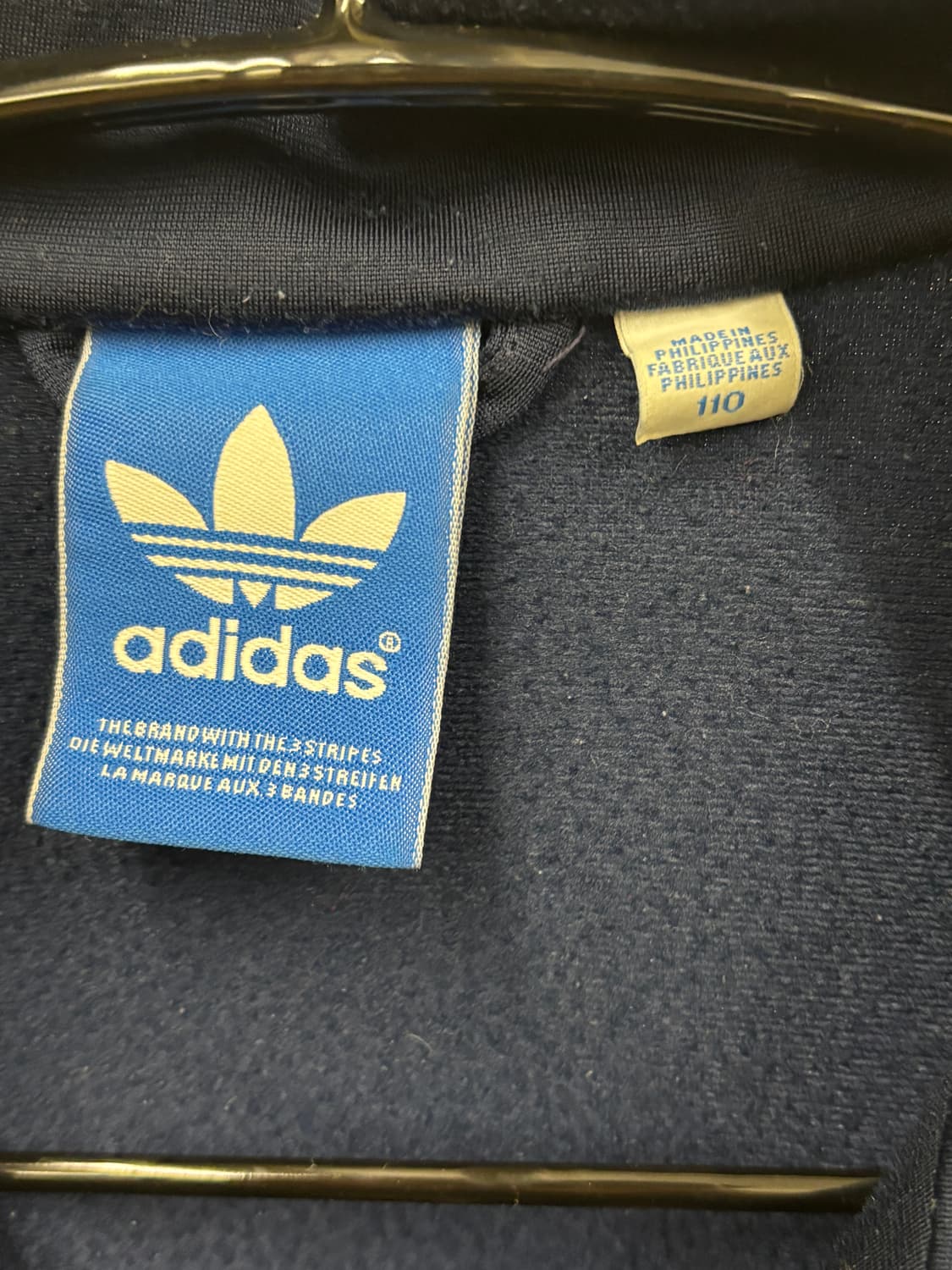 아디다스 져지 파이어버드 트랙탑 네이비 110 상품이미지4