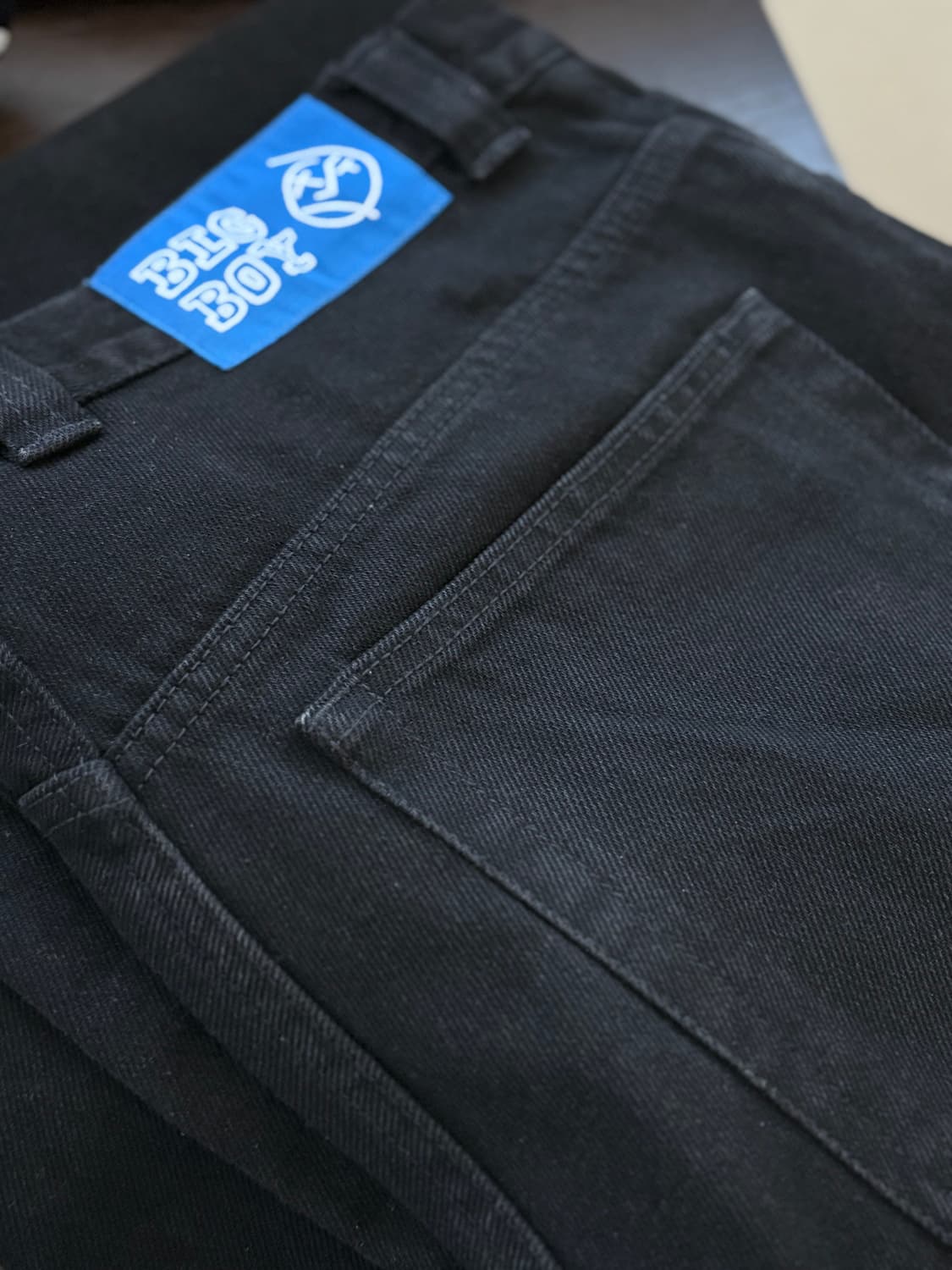 신버전) POLAR SKATE CO. 빅보이 진 PITCH BLACK 상품이미지1