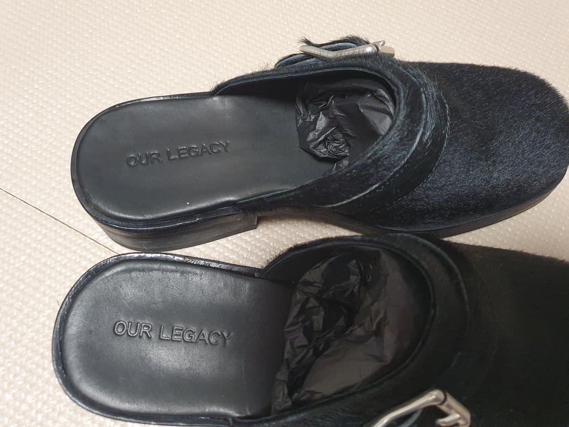 아워레가시 Our Legacy 카미온 송치 뮬 상품이미지8