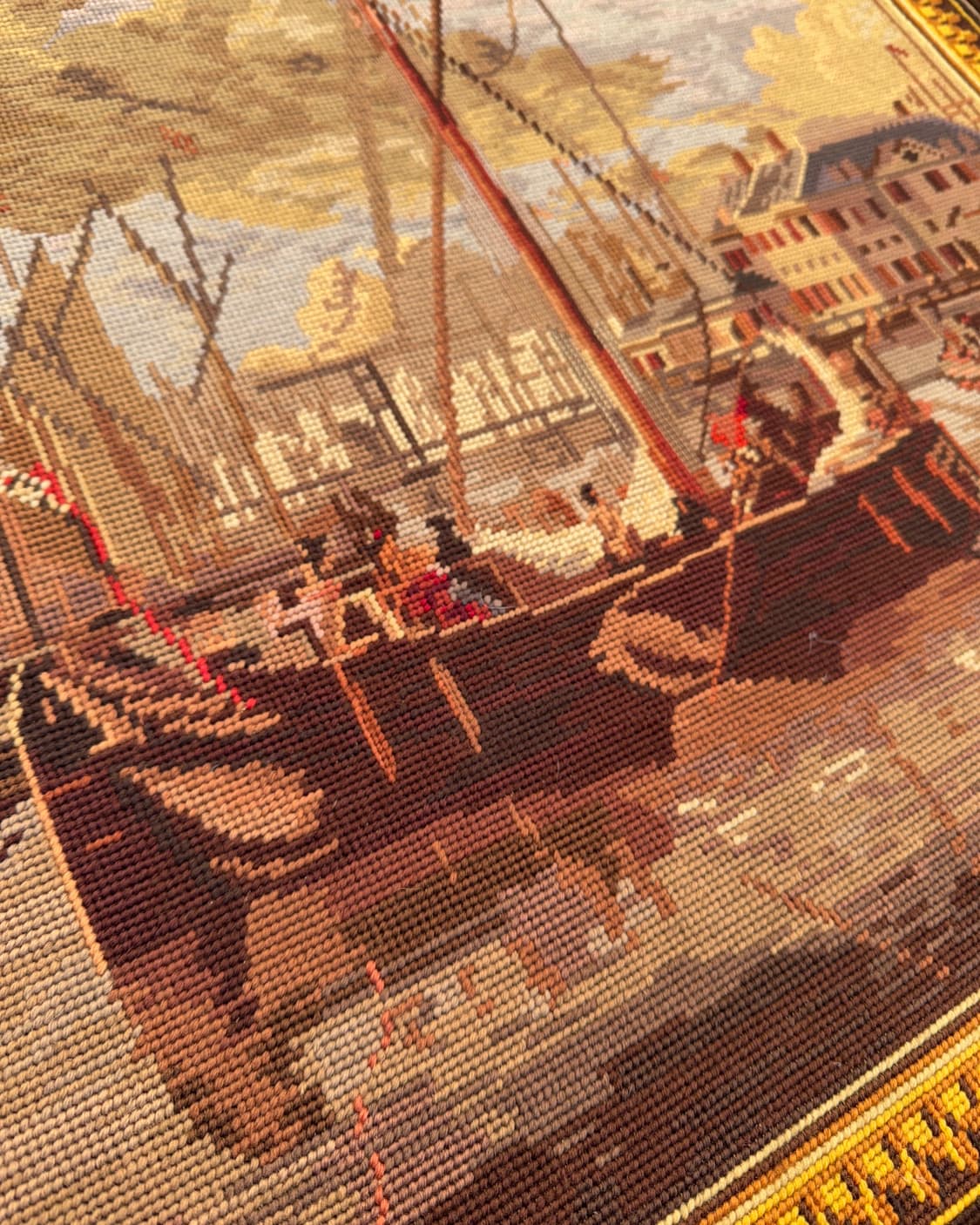 빈티지 소품 우드 프레임 태피스트리 아트워크 상품이미지3