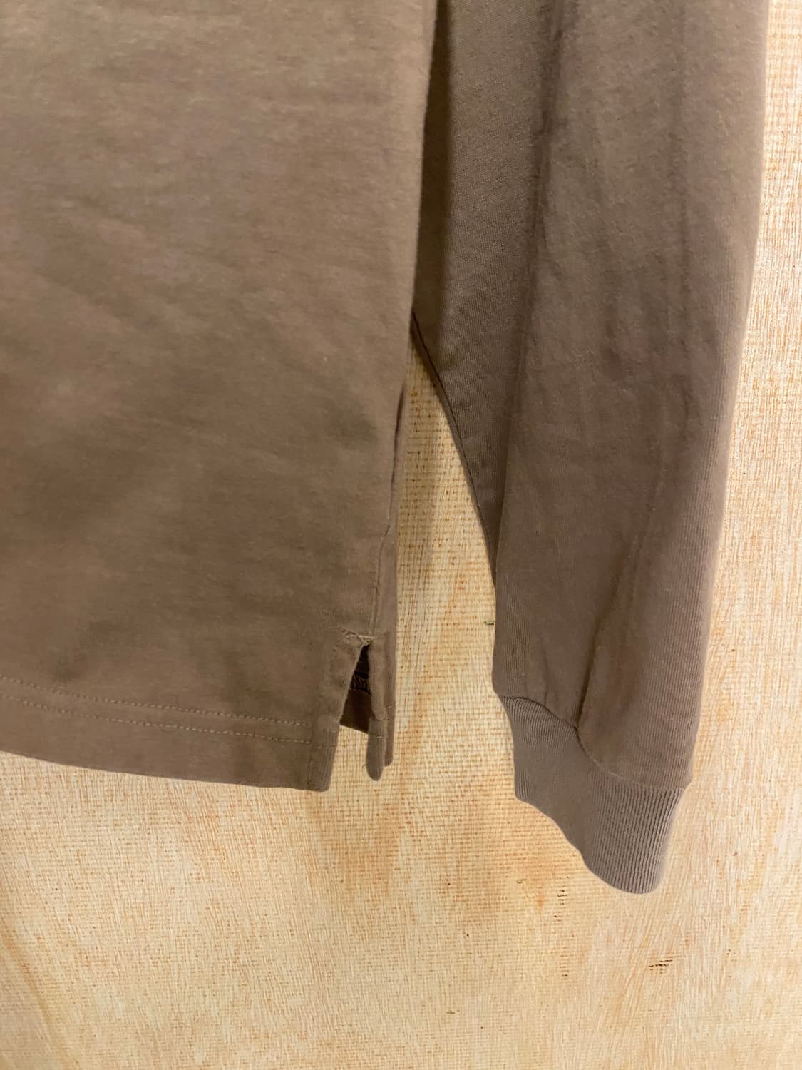 BEAMS t-shirts 빔즈 롱슬리브 무지 티셔츠 상품이미지5