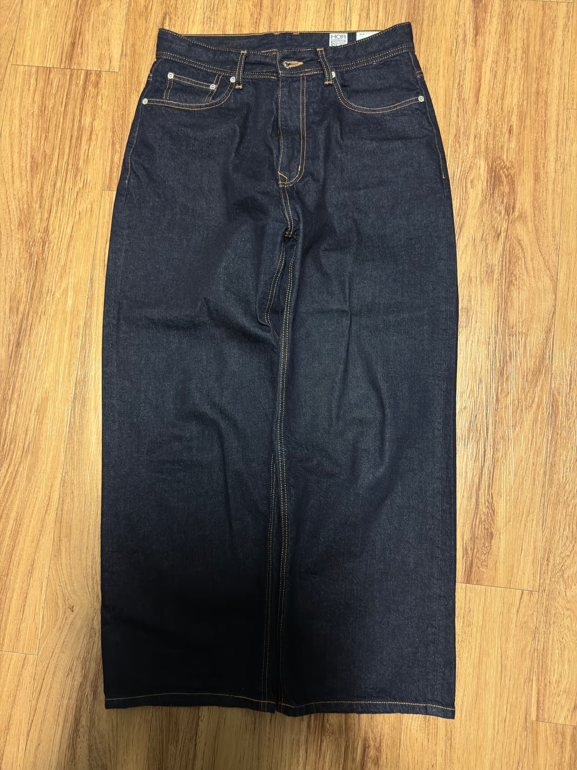 홀리선 블루본 와이드 5 포켓 데님 L 상품이미지2