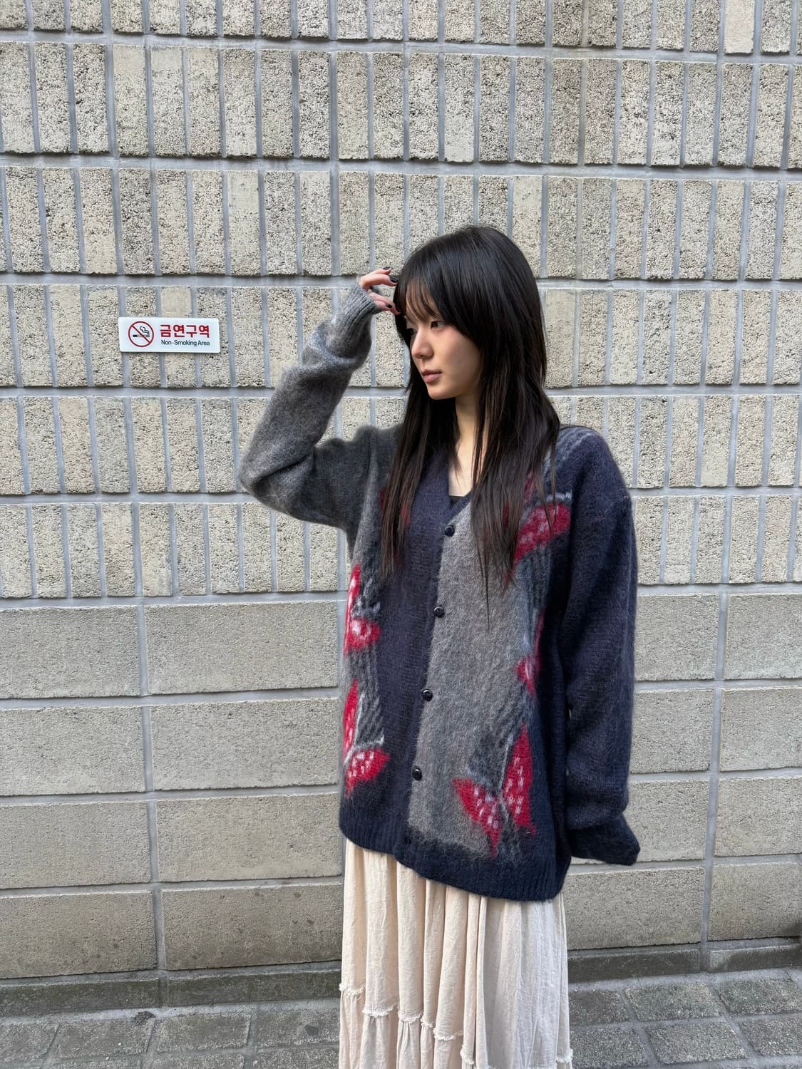 니들스 빠삐용 투웨이 컬러 가디건 상품이미지1