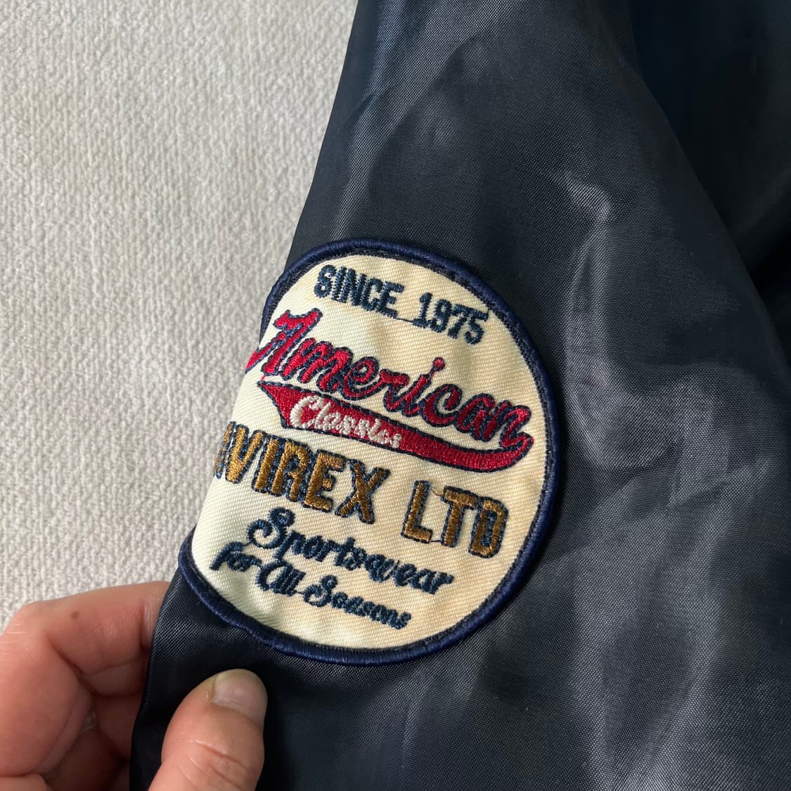 100 아비렉스 나일론 바시티 자켓 상품이미지6