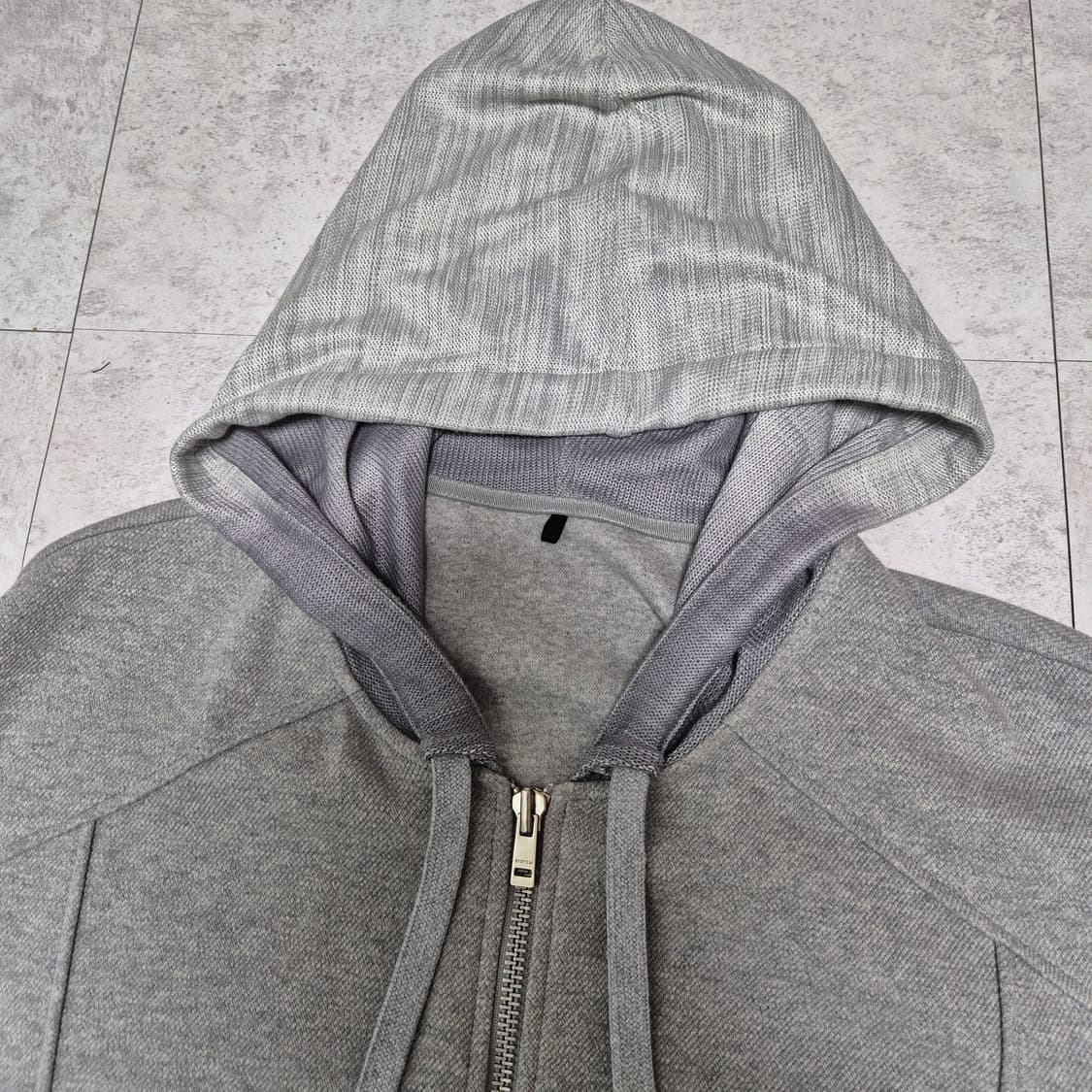 시스템 옴므 컨트라스트 후드 집업 상품이미지5