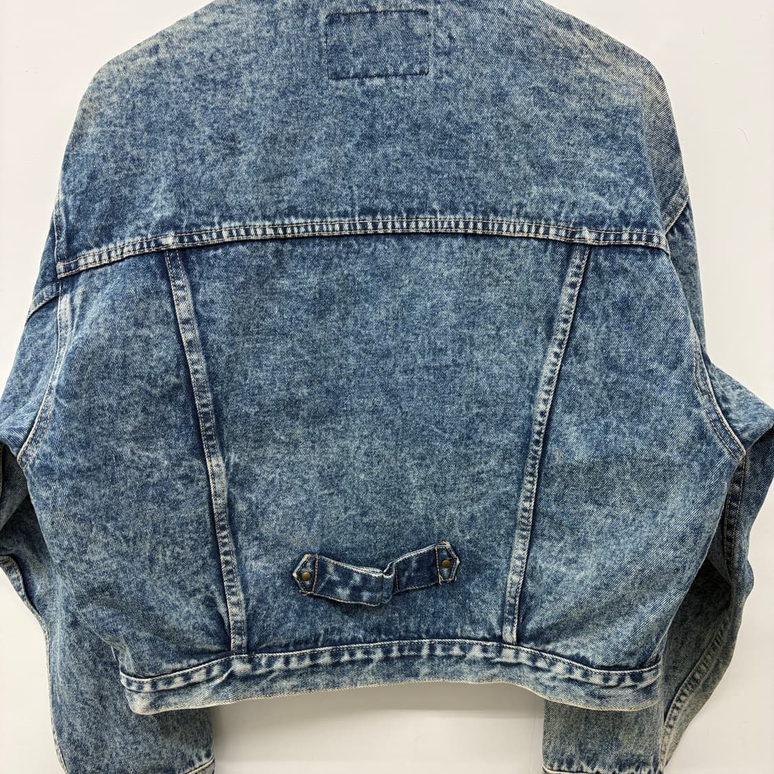 할리데이비슨 데님 청자켓 빈티지 워싱 여성 L 상품이미지6