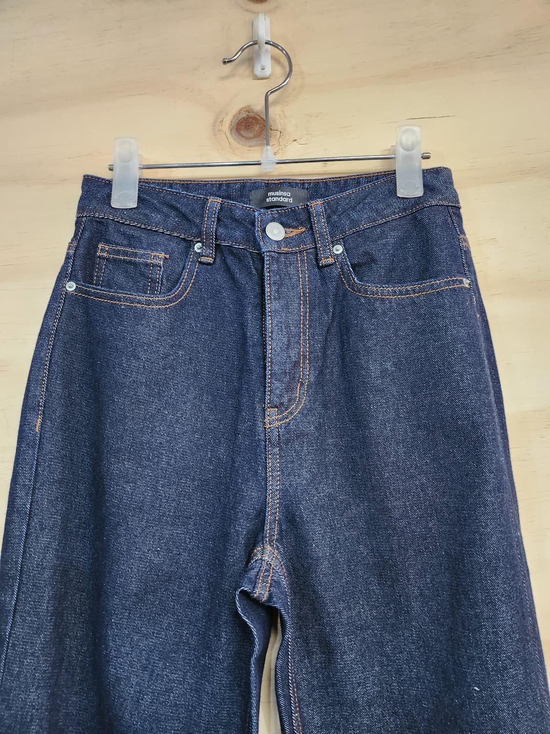 1159) 무신사 스탠다드 데님 청바지 상품이미지4