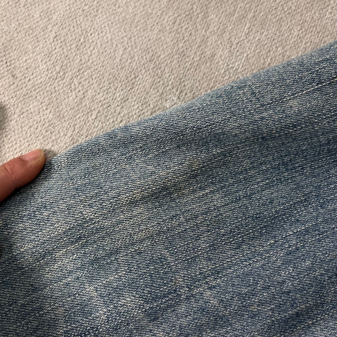 95 리바이스 00s 일본판 워시드 데님 자켓 상품이미지5