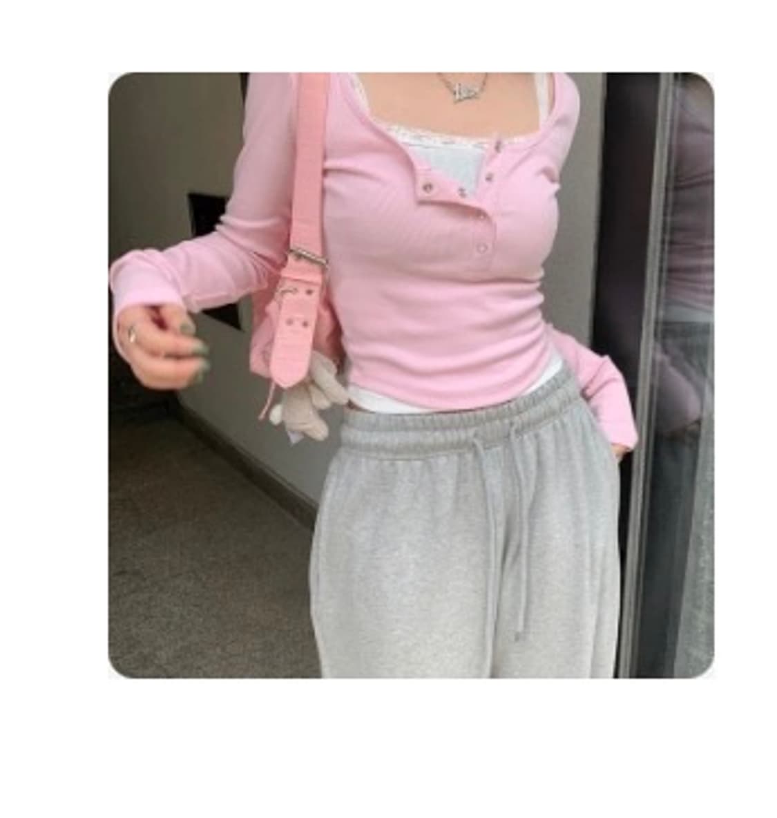 아쿠비클럽 와이드 유넥 스냅티 상품이미지1